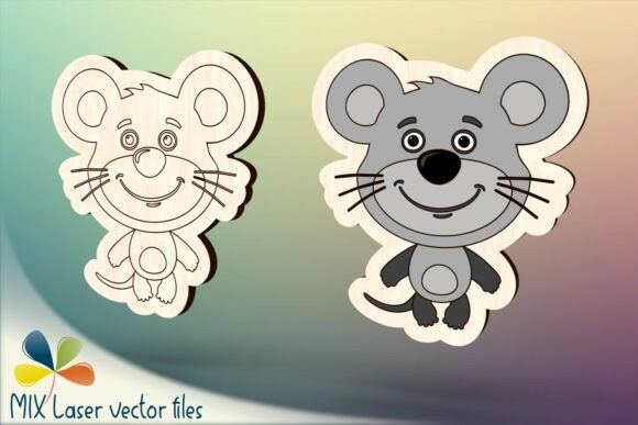 Download Small Mouse Laser Cut Vector SVG Files - Svg Collection