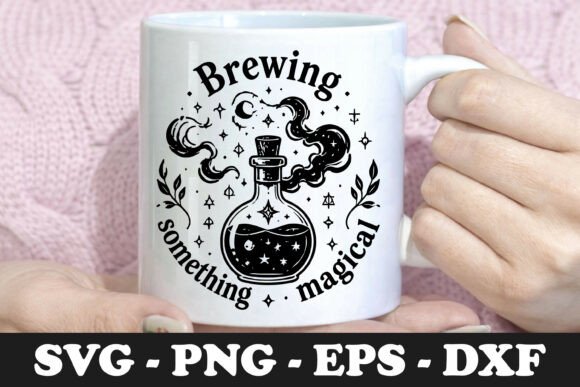 Download Brewing Something Magical | Witchy SVG - Svg Collection