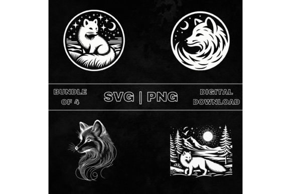Download Arctic Fox SVG Bundle - Svg Collection