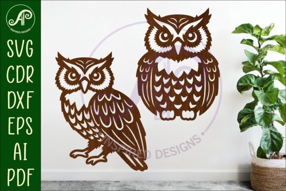 Download Owl Wall Art Sign, SVG File. Vector - Svg Collection