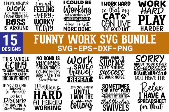Download Funny Work SVG Bundle - Svg Collection