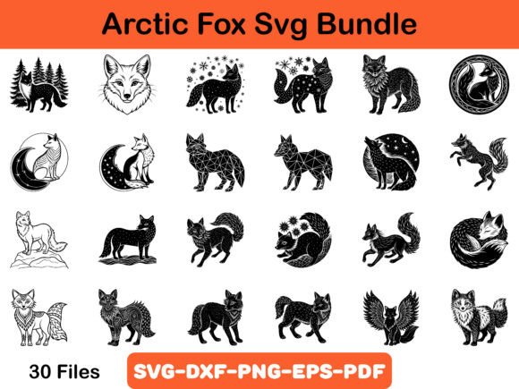 Download Arctic Fox Svg Bundle - Svg Collection