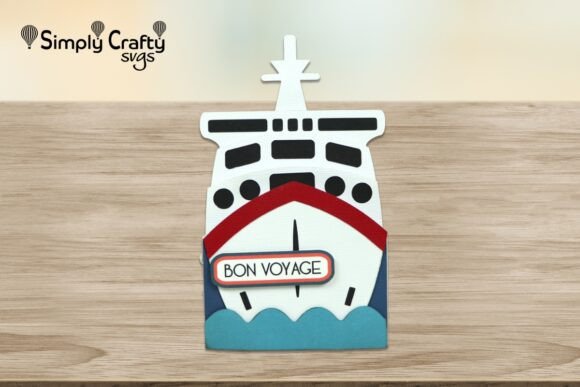 Download Cruise Ship Box Card SVG - Svg Collection