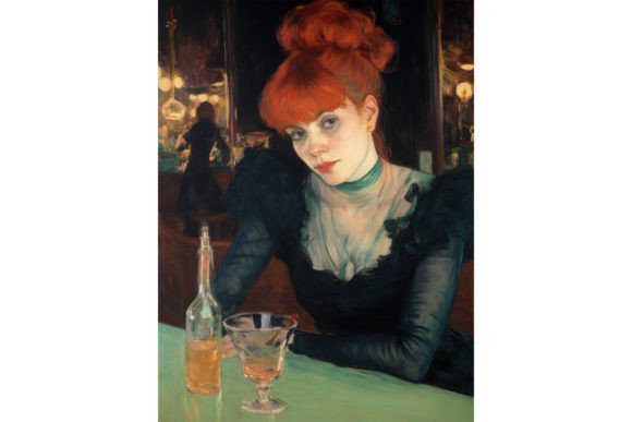 Download Impressionism Woman Portrait - Art Print - Impressionism Collection