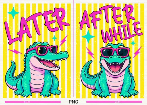 Download Later After While Crocodile Retro Summer - Crocodile Collection