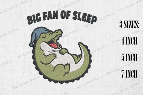Download Big Fan of Sleep Cute Crocodile - Crocodile Collection
