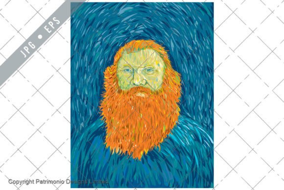 Download Old Man Red Beard Post Impressionism Art - Impressionism Collection