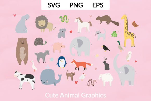 Download Cute Animal Graphics - Cute animal graphics Collection